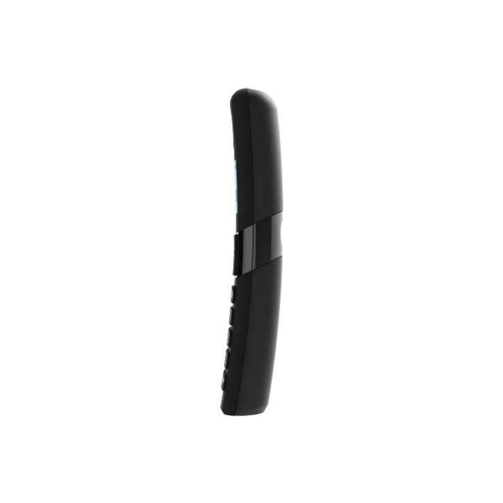 Téléphone fixe sans fil - ALCATEL - F860 voice duo noir - Avec fonction blocage d'appels indésirables