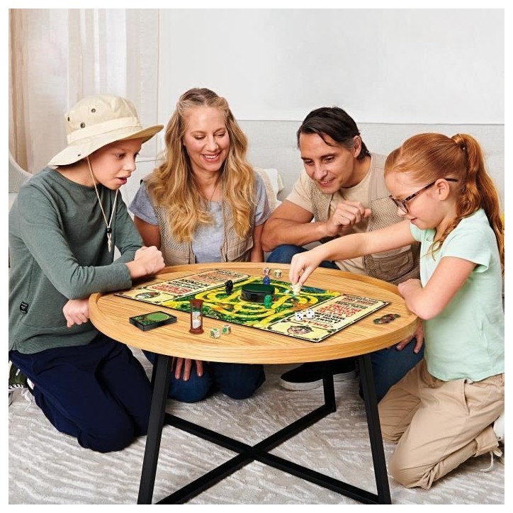 Jumanji le jeu - SPIN MASTER - Edition Rétro - Jeu de plateau pour Toute La Famille ou entre Adultes Jumanji le jeu - SPIN MASTER - Edition Rétro - Jeu de plateau pour Toute La Famille ou entre Adultes