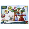 Spidey Coffret Dino-Webs base forestiere, Figurines de super-héros et