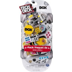 Pack 4 Finger Skates Tech Deck - Planches a roulettes a customiser 96