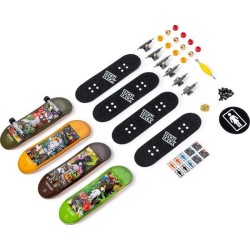 Pack 4 Finger Skates Tech Deck - Planches a roulettes a customiser 96