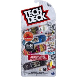 Pack 4 Finger Skates Tech Deck - Planches a roulettes a customiser 96