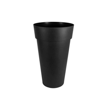 Vase Rond XXL Ø 48 cm - EDA - Toscane - 90 L - Ø 48 x H 80 cm - Gris Anthracite