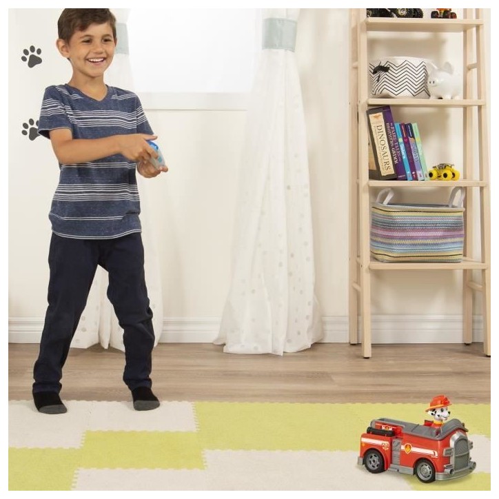 LA PAT' PATROUILLE - VÉHICULE RC MARCUS - 6054195 - Voiture Radiocommandée Avec Télécommande Pat Patrouille - Paw Patrol
