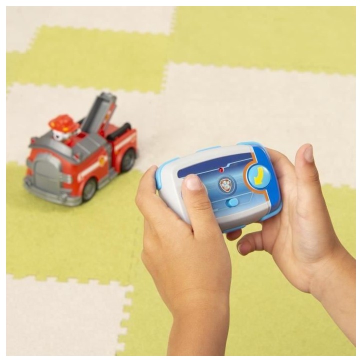 LA PAT' PATROUILLE - VÉHICULE RC MARCUS - 6054195 - Voiture Radiocommandée Avec Télécommande Pat Patrouille - Paw Patrol