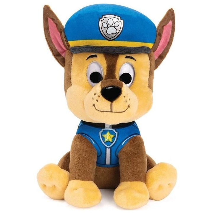 Peluche Chase la Pat' Patrouille - PAW PATROL - 25 cm - Mixte - Marron - Enfant Peluche Chase la Pat' Patrouille - PAW PATROL - 25 cm - Mixte - Marron - Enfant