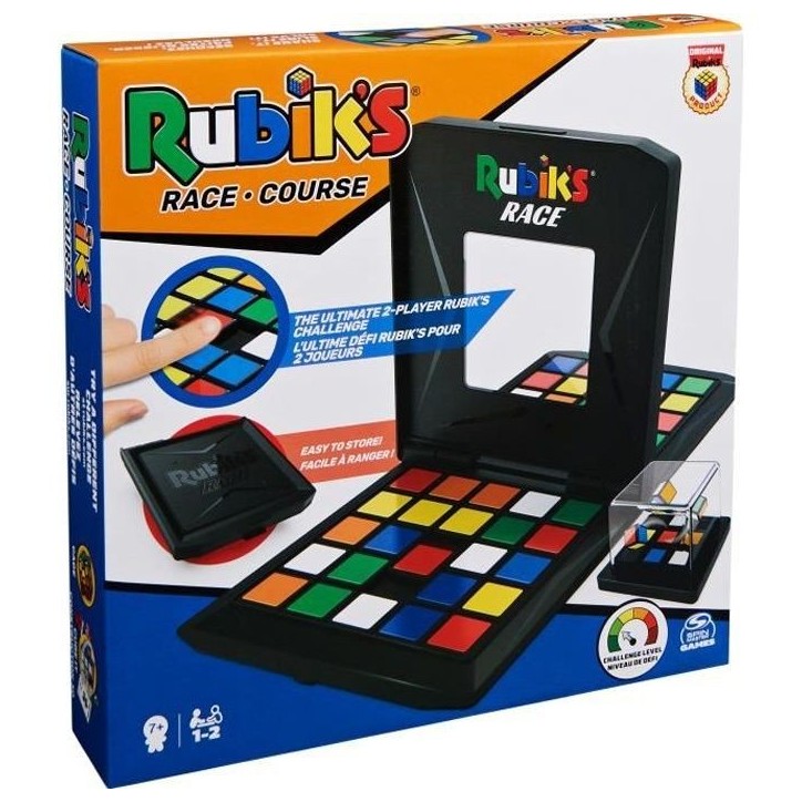 Jeu de réflexion Rubik's Race - Noir - Enfant - 6 ans - Mixte Jeu de réflexion Rubik's Race - Noir - Enfant - 6 ans - Mixte