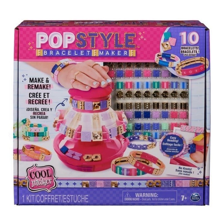 Machine a Bracelets Cool Maker - Jusqu'a 10 Bracelets - SPIN MASTER Machine a Bracelets Cool Maker - Jusqu'a 10 Bracelets - SPIN MASTER