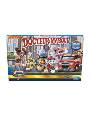 DOCTEUR MABOUL - Le Jeu : Pat' Patrouille - The Movie - jeu de plateau pour enfants - des 6 ans - jeu Nickelodeon Pat' Patrouill
