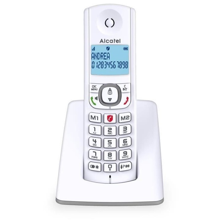 Téléphone sans fil - ALCATEL - F530 - Solo Gris Téléphone sans fil - ALCATEL - F530 - Solo Gris