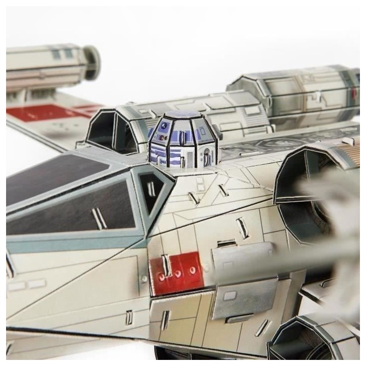Star Wars - CHASSEUR X-WING - Maquette 4D a construire - 28 cm