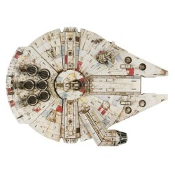 Star Wars - FAUCON MILLENIUM - Maquette 4D a construire - 48 cm