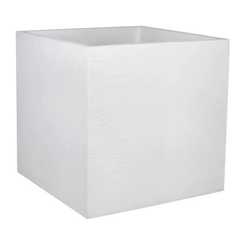 Bac a fleurs Carré 50 cm - EDA - Graphit - 57 L - 49,5 x 49,5 x H. 49