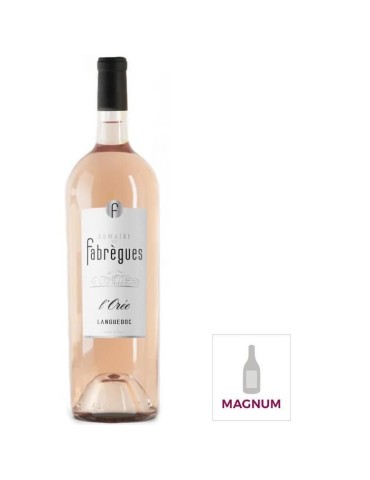 Magnum Domaine de Fabregues L'Orée Languedoc - Vin rosé de Languedoc