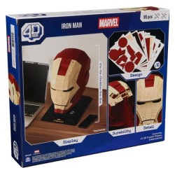 Marvel - CASQUE IRON MAN -Maquette 4D a construire