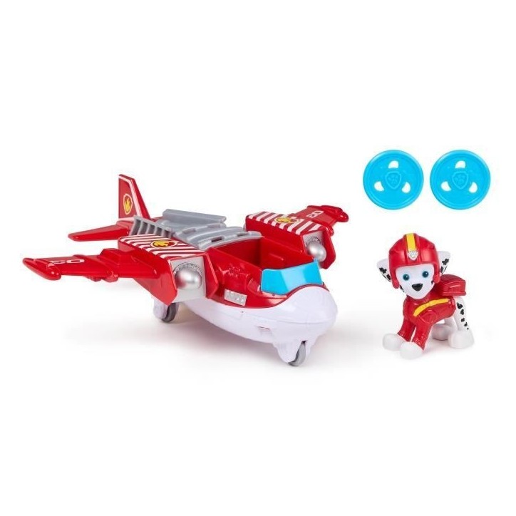 SPIN MASTERVÉHICULE + FIGURINE MARCUS AIR RESCUE La Pat' Patrouille SPIN MASTERVÉHICULE + FIGURINE MARCUS AIR RESCUE La Pat' Patrouille