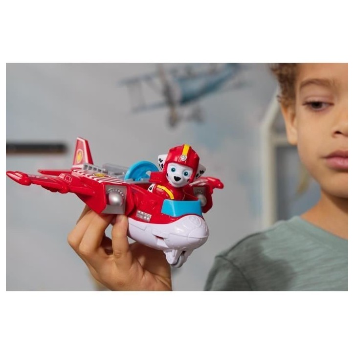 SPIN MASTERVÉHICULE + FIGURINE MARCUS AIR RESCUE La Pat' Patrouille SPIN MASTERVÉHICULE + FIGURINE MARCUS AIR RESCUE La Pat' Patrouille