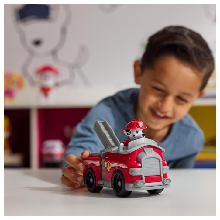 SPIN MASTER VEHICULE + FIGURINE MARCUS La Pat' Patrouille