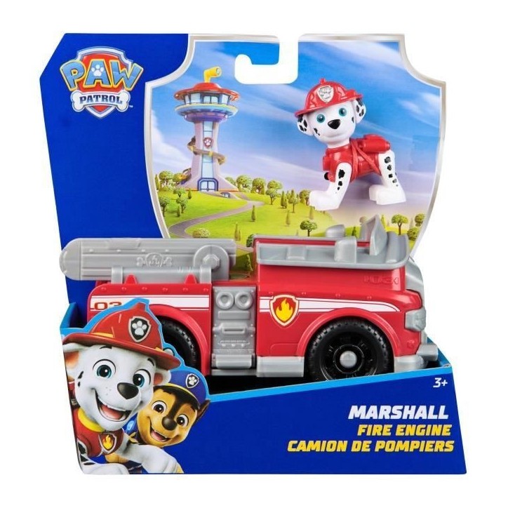 SPIN MASTER VEHICULE + FIGURINE MARCUS La Pat' Patrouille