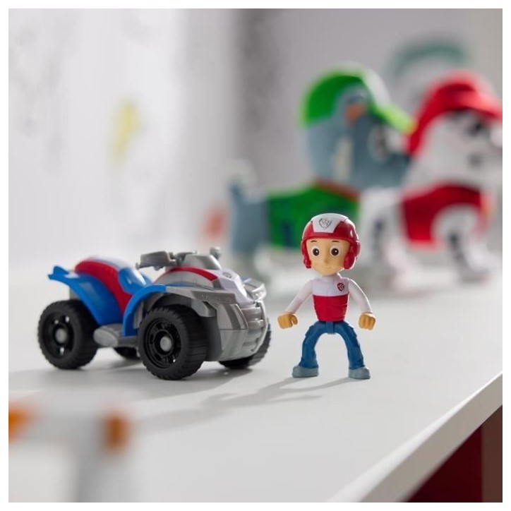 SPIN MASTER VEHICULE + FIGURINE RYDER La Pat' Patrouille