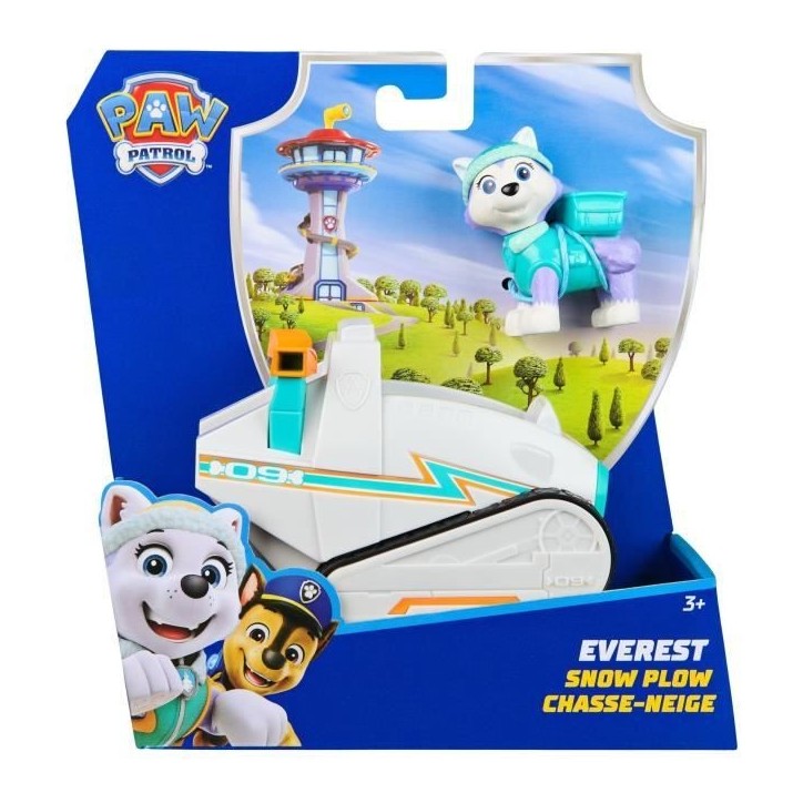 SPIN MASTER VEHICULE + FIGURINE EVEREST La Pat' Patrouille