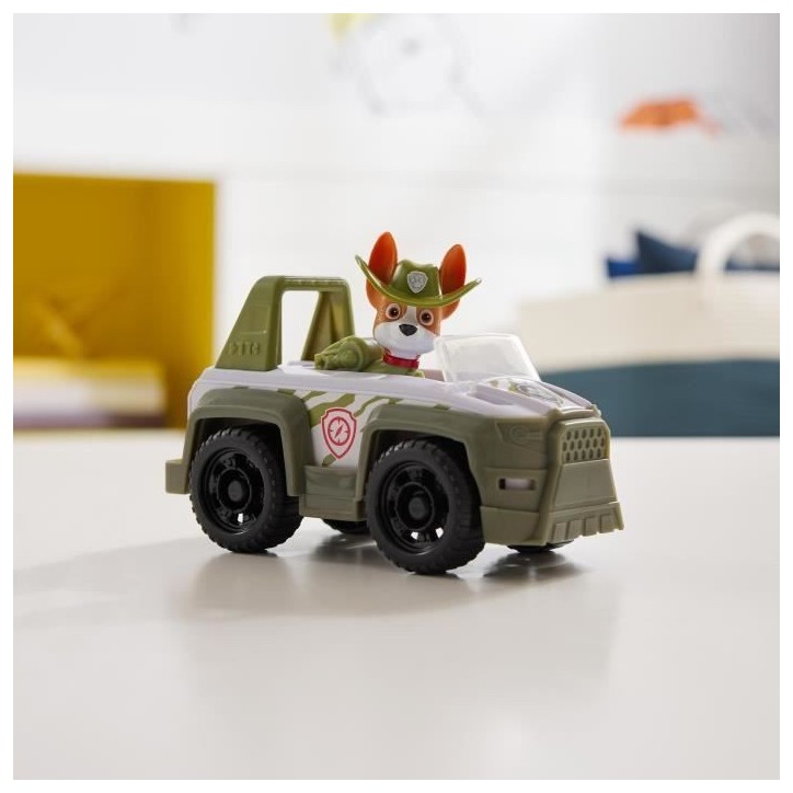 SPIN MASTERVEHICULE + FIGURINE TRACKER La Pat' Patrouille SPIN MASTERVEHICULE + FIGURINE TRACKER La Pat' Patrouille