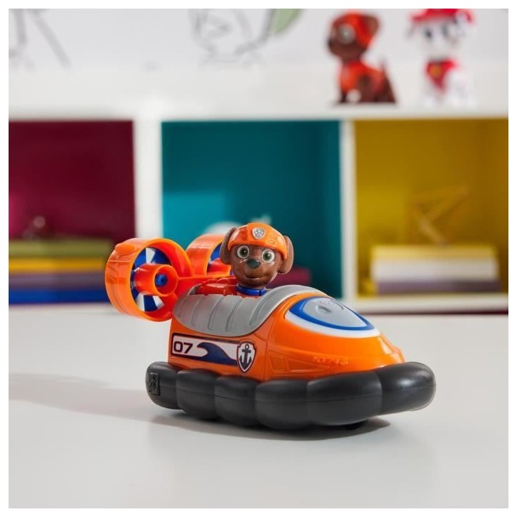SPIN MASTER VEHICULE + FIGURINE ZUMA La Pat' Patrouille SPIN MASTER VEHICULE + FIGURINE ZUMA La Pat' Patrouille