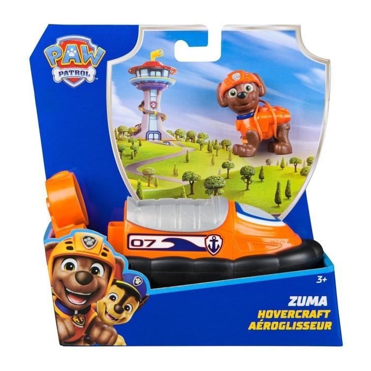 SPIN MASTER VEHICULE + FIGURINE ZUMA La Pat' Patrouille SPIN MASTER VEHICULE + FIGURINE ZUMA La Pat' Patrouille