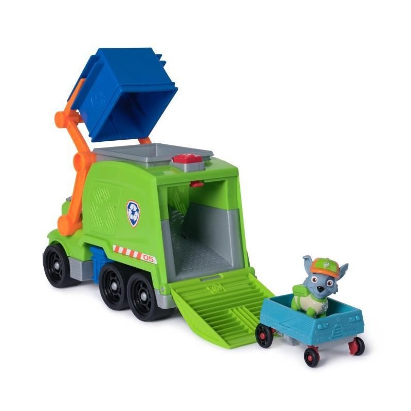 SPIN MASTER CAMION CRUSH 'N' ROLL ROCKY La Pat' Patrouille SPIN MASTER CAMION CRUSH 'N' ROLL ROCKY La Pat' Patrouille