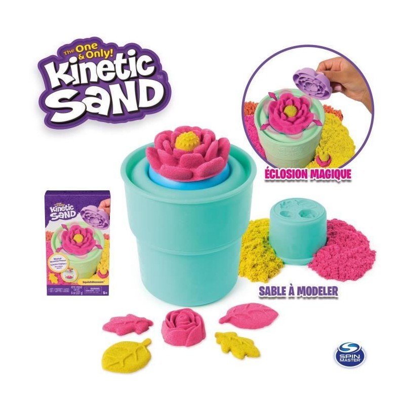 SPIN MASTERLA FLEUR MAGIQUE SQUISHBLOSSOM 227 G Kinetic Sand SPIN MASTERLA FLEUR MAGIQUE SQUISHBLOSSOM 227 G Kinetic Sand