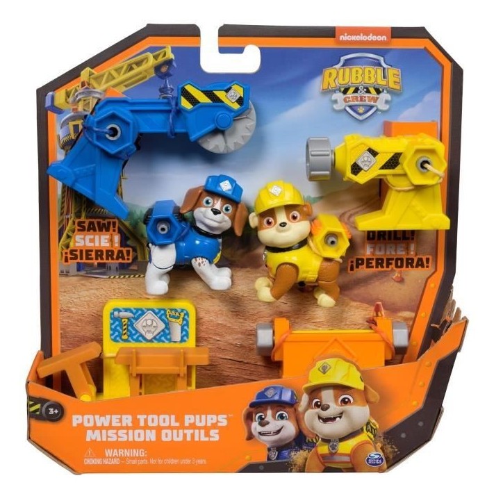 SPIN MASTER PACK DE 2 FIGURINES MISSION OUTILS Ruben & Compagnie SPIN MASTER PACK DE 2 FIGURINES MISSION OUTILS Ruben & Compagnie