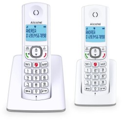 Téléphone sans fil - ALCATEL - F530 Duo - 2 combinés, blocage d'app