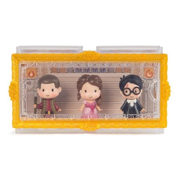 SPIN MASTER MULTIPACK 3 FIGURINES BAL DE NOËL MOMENTS MAGIQUES SAISON 4 Wizarding World