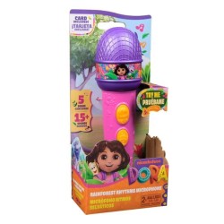 Dora - Micro a fonctions - 18cm - 4 chansons et 9 sons - des 3 ans - D