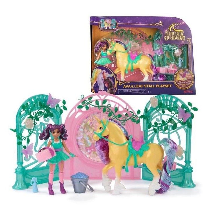 SPIN MASTER PLAYSET MINI POUPEE AVA ET LEAF COLOR REVEAL Unicorn Academy SPIN MASTER PLAYSET MINI POUPEE AVA ET LEAF COLOR REVEAL Unicorn Academy