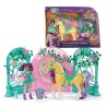 SPIN MASTER PLAYSET MINI POUPEE AVA ET LEAF COLOR REVEAL Unicorn Acade