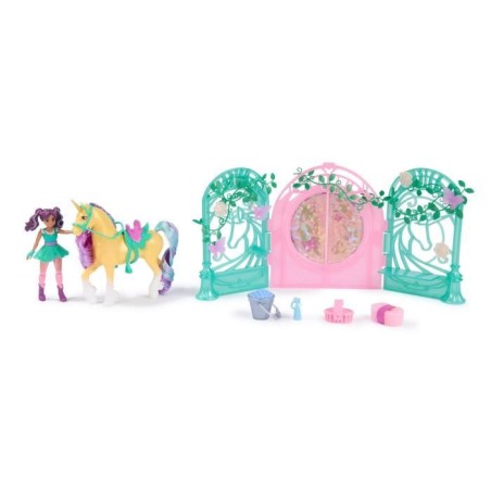 SPIN MASTER PLAYSET MINI POUPEE AVA ET LEAF COLOR REVEAL Unicorn Academy