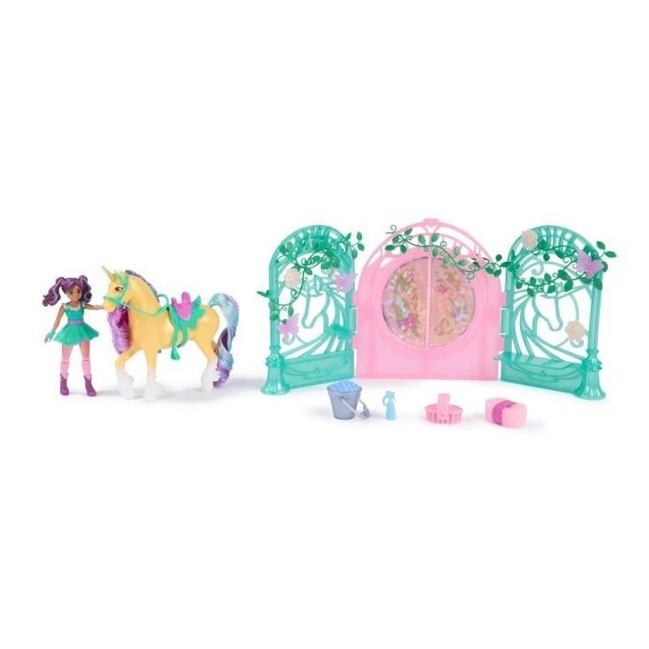 SPIN MASTER PLAYSET MINI POUPEE AVA ET LEAF COLOR REVEAL Unicorn Academy SPIN MASTER PLAYSET MINI POUPEE AVA ET LEAF COLOR REVEAL Unicorn Academy
