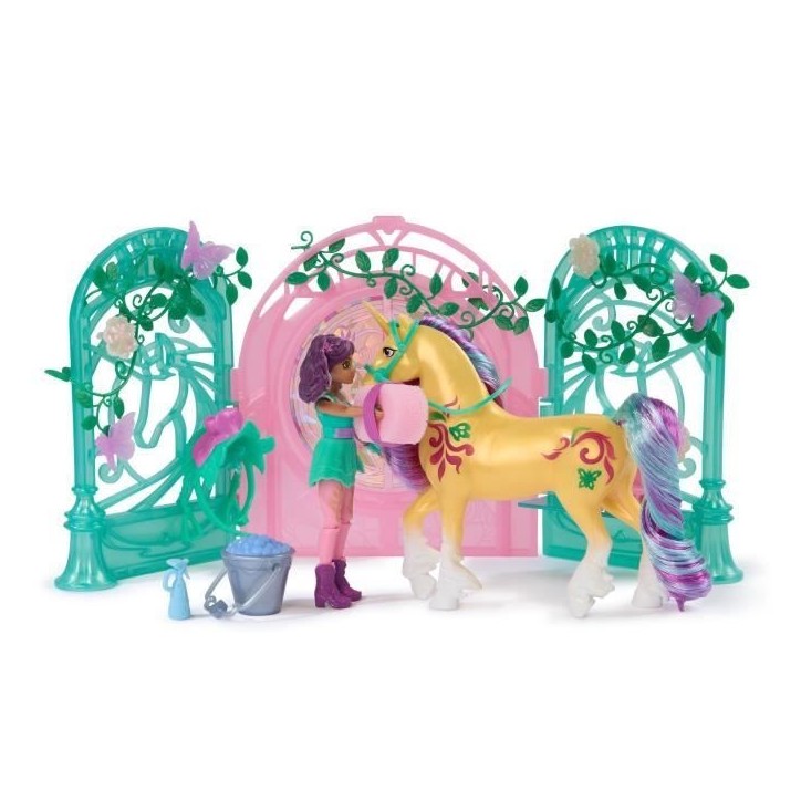 SPIN MASTER PLAYSET MINI POUPEE AVA ET LEAF COLOR REVEAL Unicorn Academy SPIN MASTER PLAYSET MINI POUPEE AVA ET LEAF COLOR REVEAL Unicorn Academy
