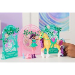 SPIN MASTER PLAYSET MINI POUPEE AVA ET LEAF COLOR REVEAL Unicorn Acade