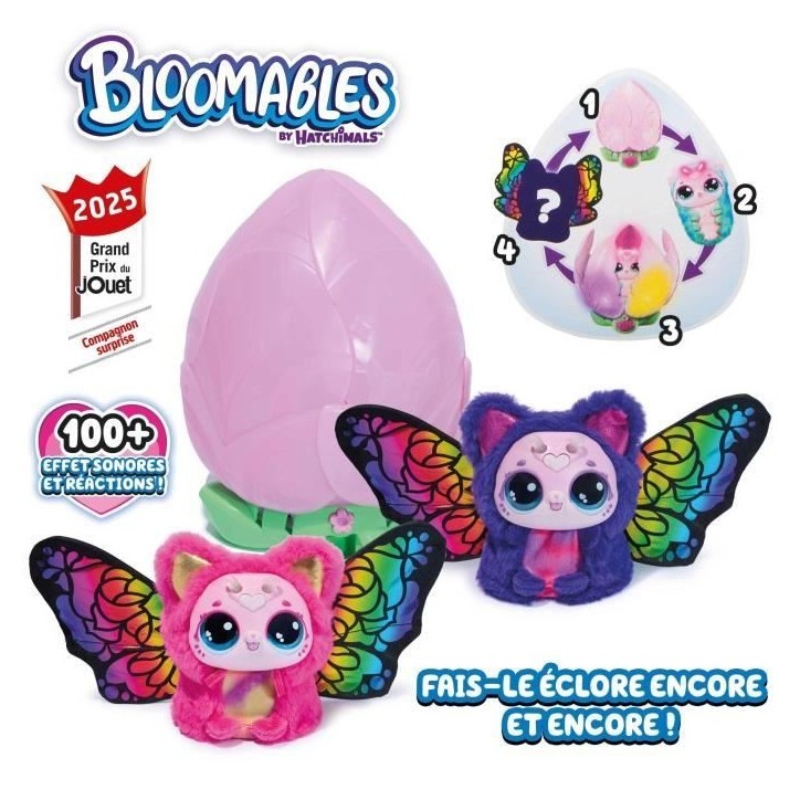 Bloomables - Ma fleur magique - Kittyfly - des 5 ans - by Hatchimals Bloomables - Ma fleur magique - Kittyfly - des 5 ans - by Hatchimals