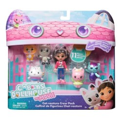Gabby Dollhouse - Coffret 6 figurines + 5 accessoires - Petits chatons