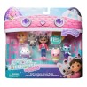 Gabby Dollhouse - Coffret 6 figurines + 5 accessoires - Petits chatons