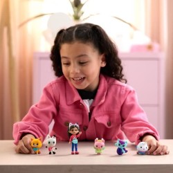 Gabby Dollhouse - Coffret 6 figurines + 5 accessoires - Petits chatons