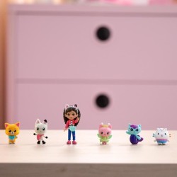 Gabby Dollhouse - Coffret 6 figurines + 5 accessoires - Petits chatons