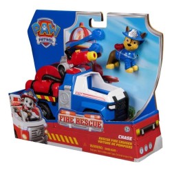 Figurine Chase - Véhicules + 2 projectiles - des 3 ans - Fire Rescue