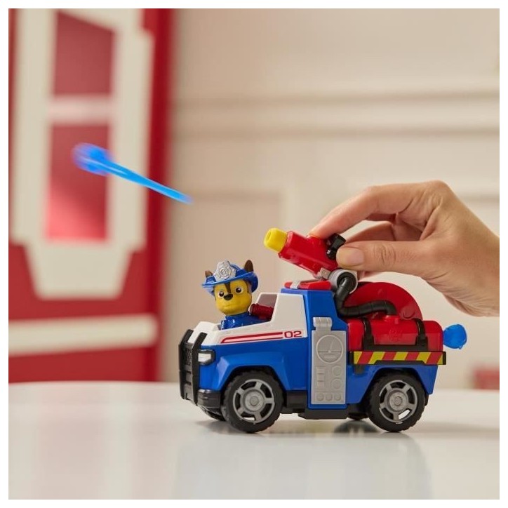 Figurine Chase - Véhicules + 2 projectiles - des 3 ans - Fire Rescue - La Pat'Patrouille Figurine Chase - Véhicules + 2 projectiles - des 3 ans - Fire Rescue - La Pat'Patrouille