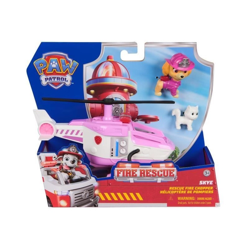 Figurine Stella - Véhicules + 2 chaton - des 3 ans - Fire Rescue - La