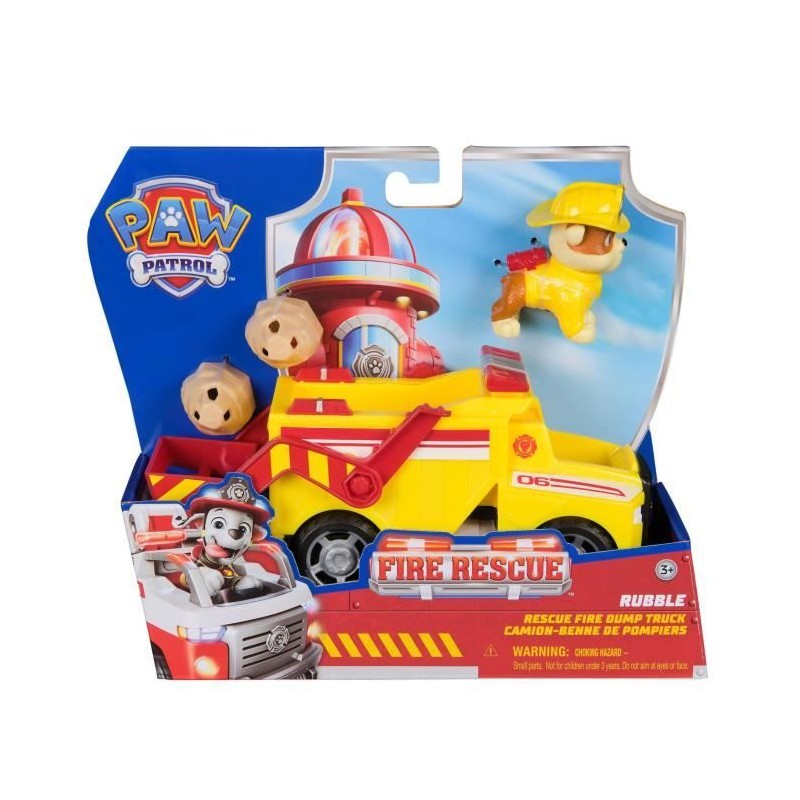 Figurine Rubben - Véhicules + 2 projectiles - des 3 ans - Fire Rescue Figurine Rubben - Véhicules + 2 projectiles - des 3 ans - Fire Rescue