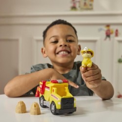 Figurine Rubben - Véhicules + 2 projectiles - des 3 ans - Fire Rescue